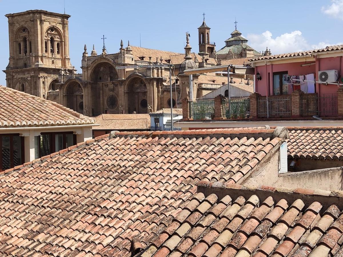 شقة Atico Con Vistas En Granada Centro المظهر الخارجي الصورة