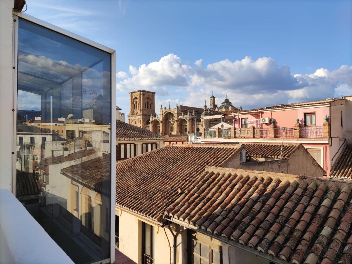 شقة Atico Con Vistas En Granada Centro المظهر الخارجي الصورة